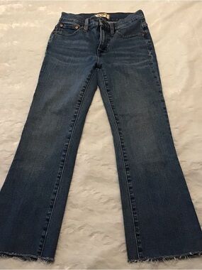 Madewell Mid Rise Kick Out Jeans.  Size 24 W